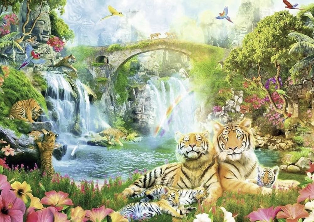 Tiger Grotto - Ravensburger puzzle collectible [Barcode 4005556193738] - Main Image 2