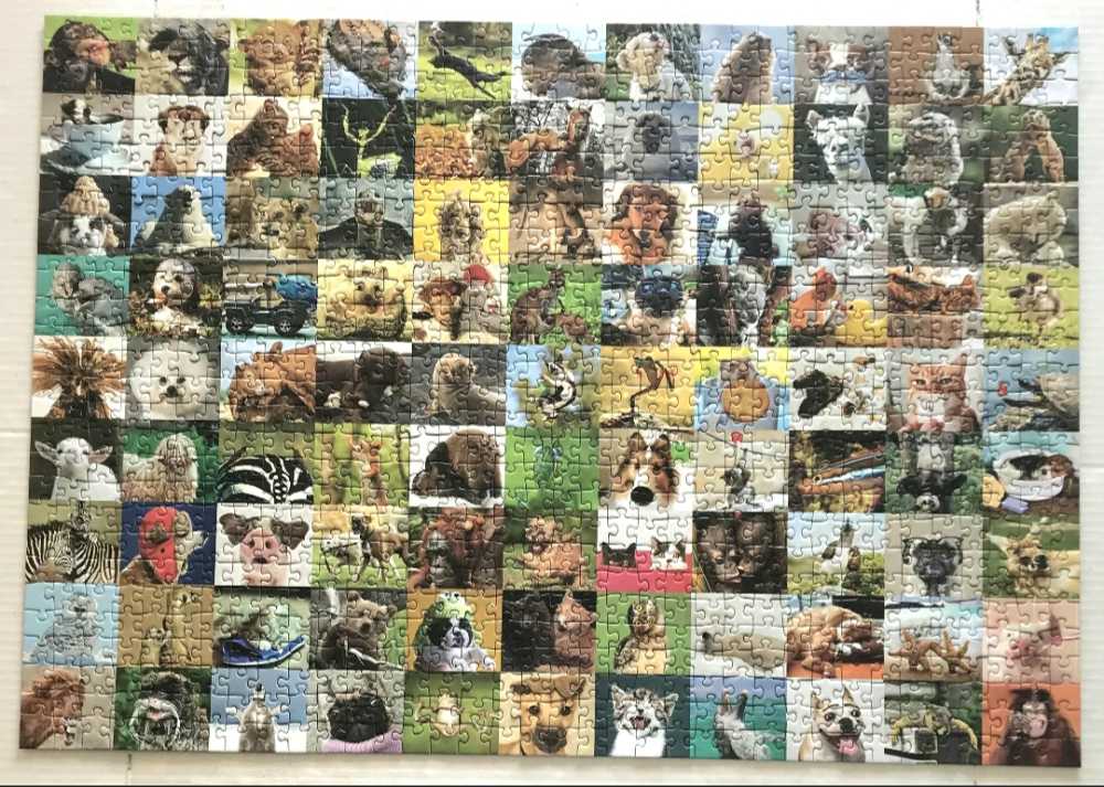 99 Funny Animals - Ravensburger puzzle collectible [Barcode 4005556196425] - Main Image 2