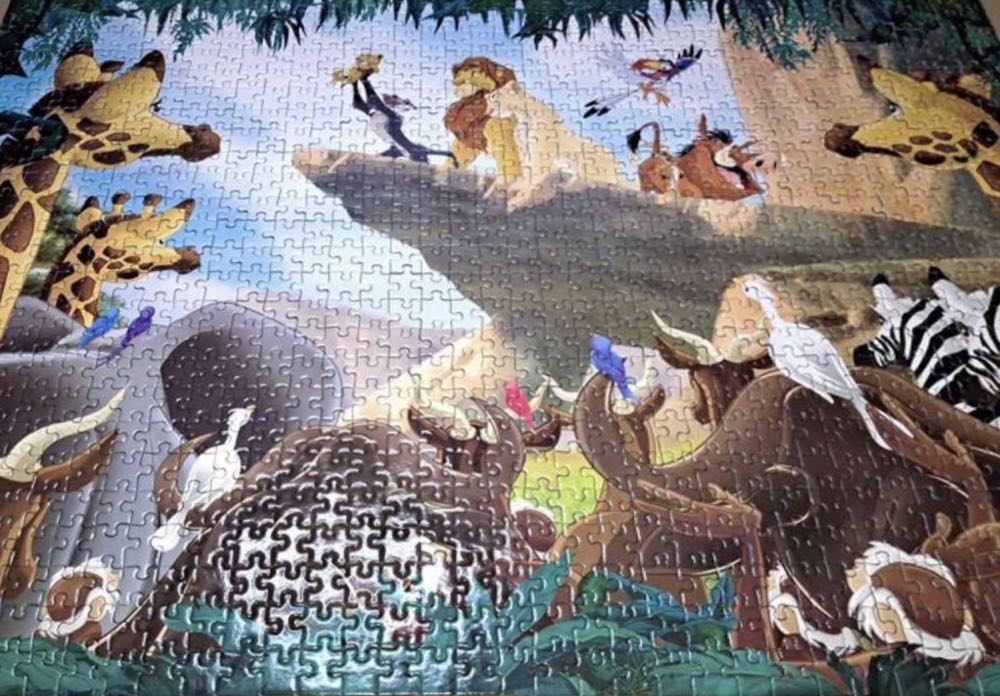 The Lion King - King puzzle collectible [Barcode 8710125558301] - Main Image 3
