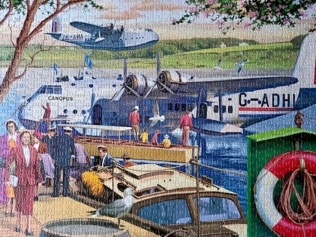 Empire Flying Boats - Falcon de luxe puzzle collectible [Barcode 8710126111949] - Main Image 3