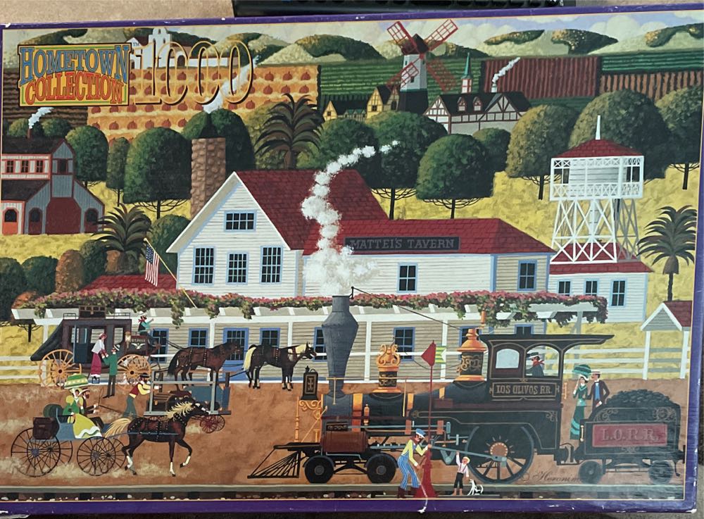 Mattel’s Tavern - RoseArt 🌹🖼 puzzle collectible [Barcode 072348092009] - Main Image 1