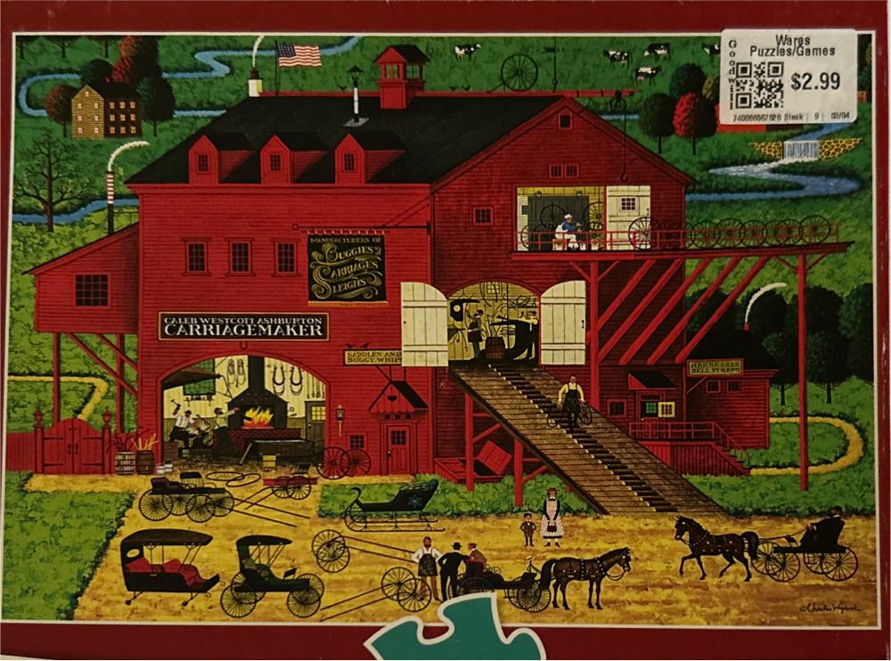 Caleb’s Buggy Barn - Buffalo Games puzzle collectible [Barcode 079346026173] - Main Image 4