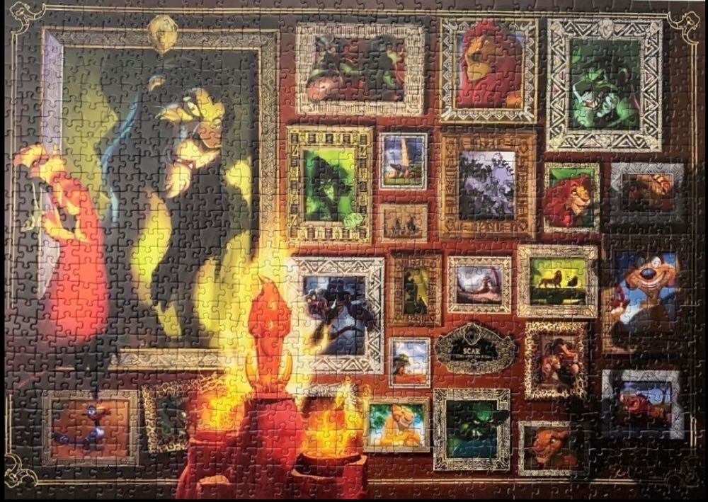 Disney Villainous: Scar - Ravensburger puzzle collectible [Barcode 4005556165247] - Main Image 3