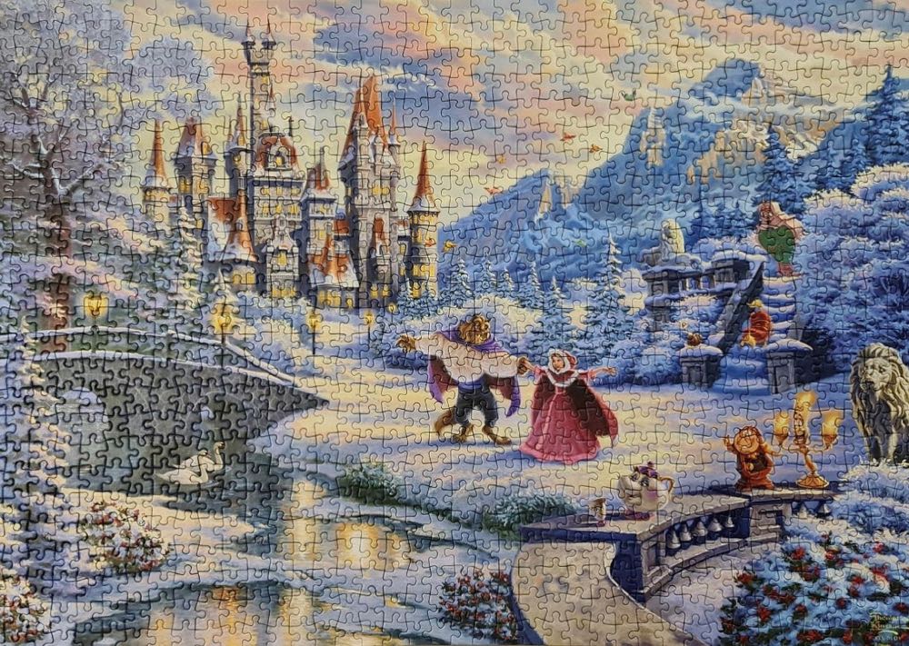 Beauty and the Beast’s Winter Enchantment - Schmidt puzzle collectible [Barcode 4001504596712] - Main Image 3