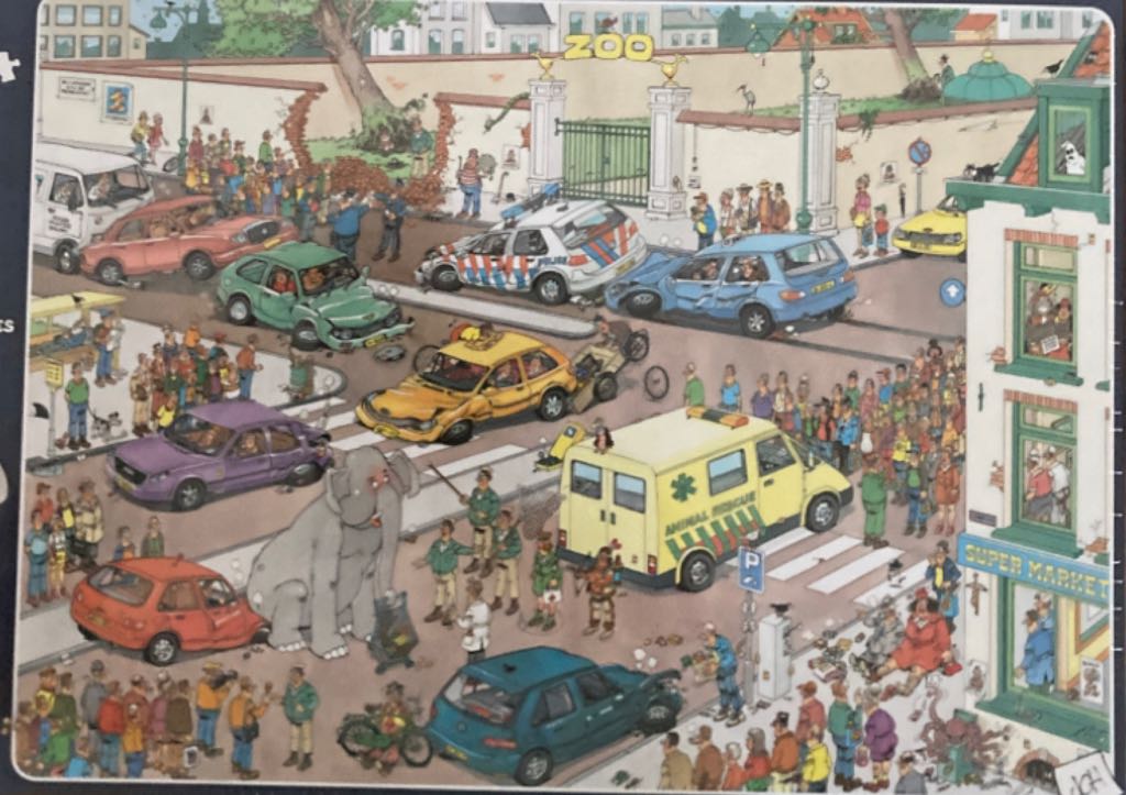 Jumbo gaat winkelen - Jumbo puzzle collectible - Main Image 2