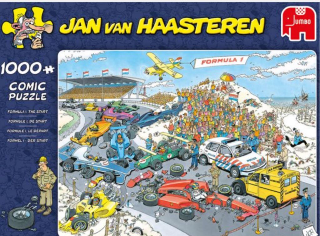 Formule 1 The Start - Formule1. De Start puzzle collectible - Main Image 2