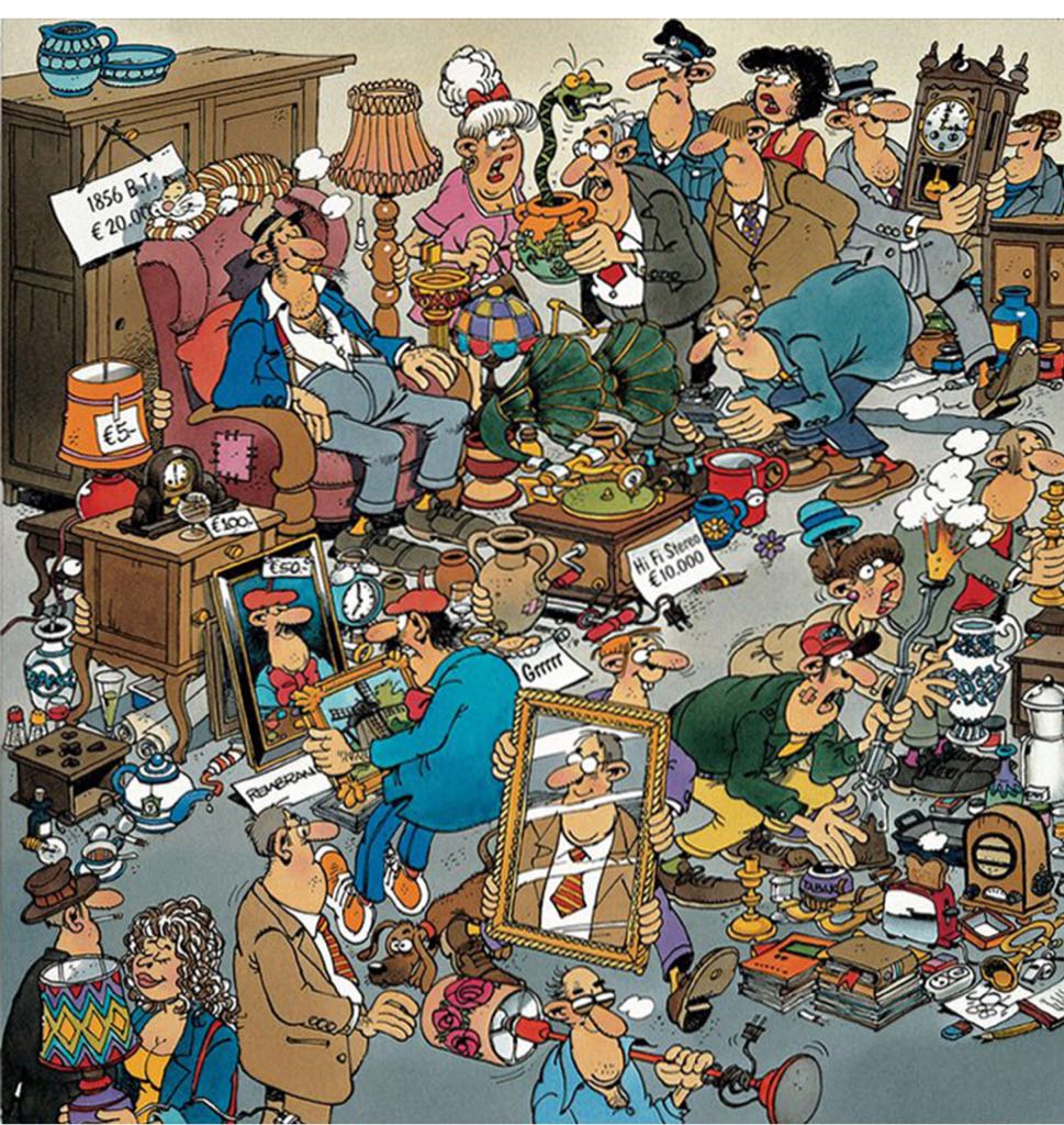 Flea Market / Rommelmarkt 81723 - Rommelmarkt puzzle collectible - Main Image 2