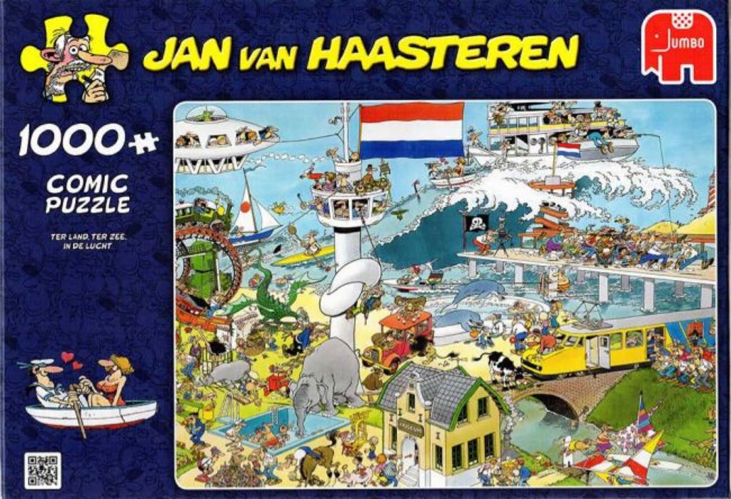 81421 (Bankgiroloterij uitgave) - Ter Land, Ter Zee. In De Lucht. puzzle collectible - Main Image 2