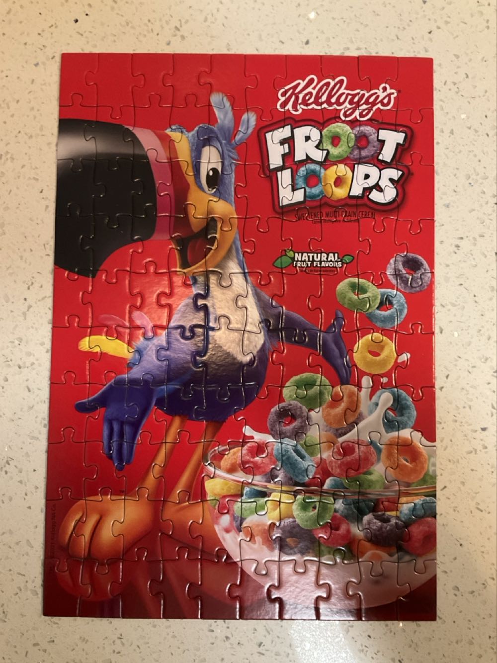 0267 Spinmaster: Kellogg’s Fun Pack Puzzles 6-Pack - Frosted Flakes - Spin Master puzzle collectible [Barcode 778988383681] - Main Image 3