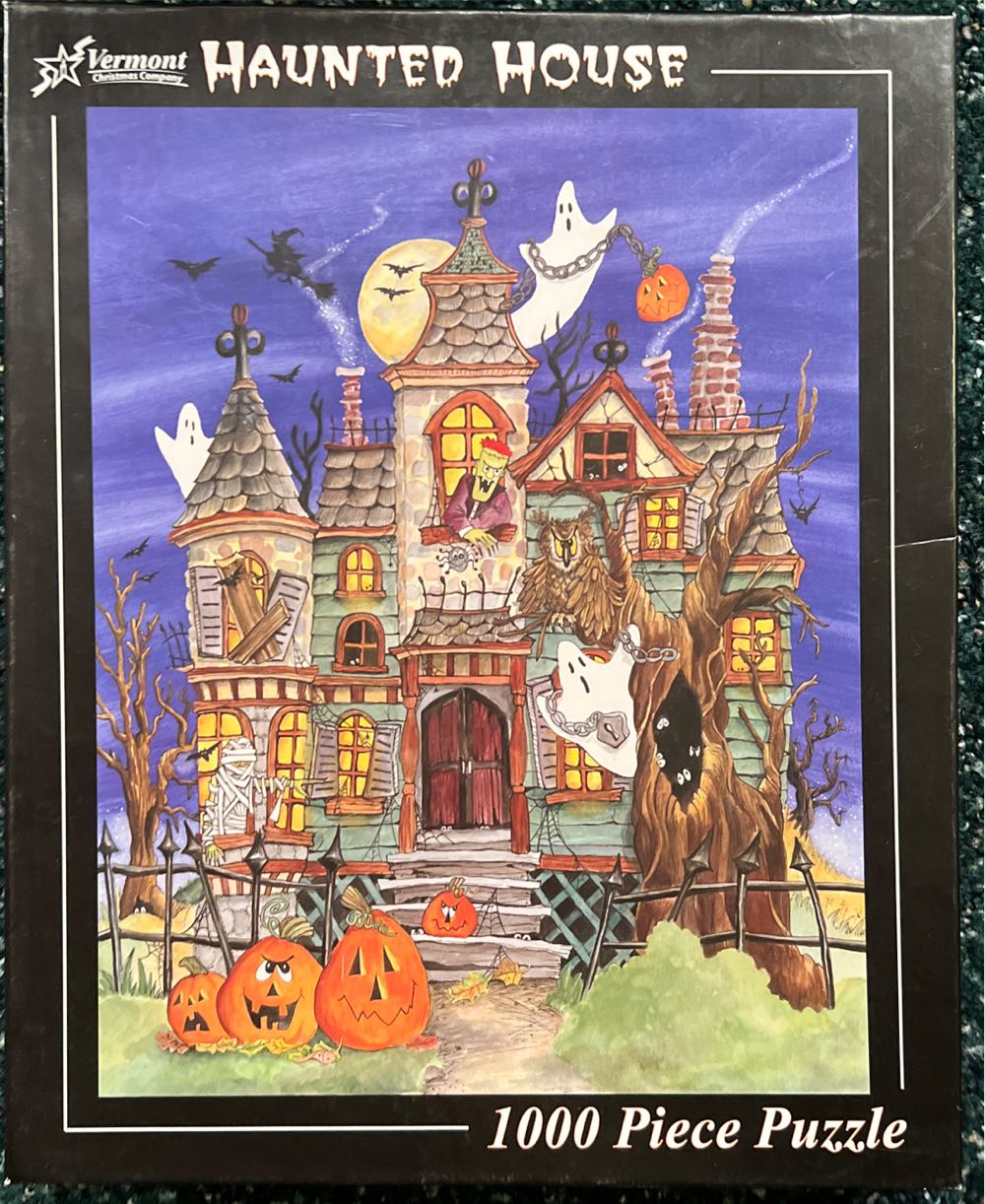 Haunted House - Vermont Christmas Company puzzle collectible [Barcode 871241009806] - Main Image 2