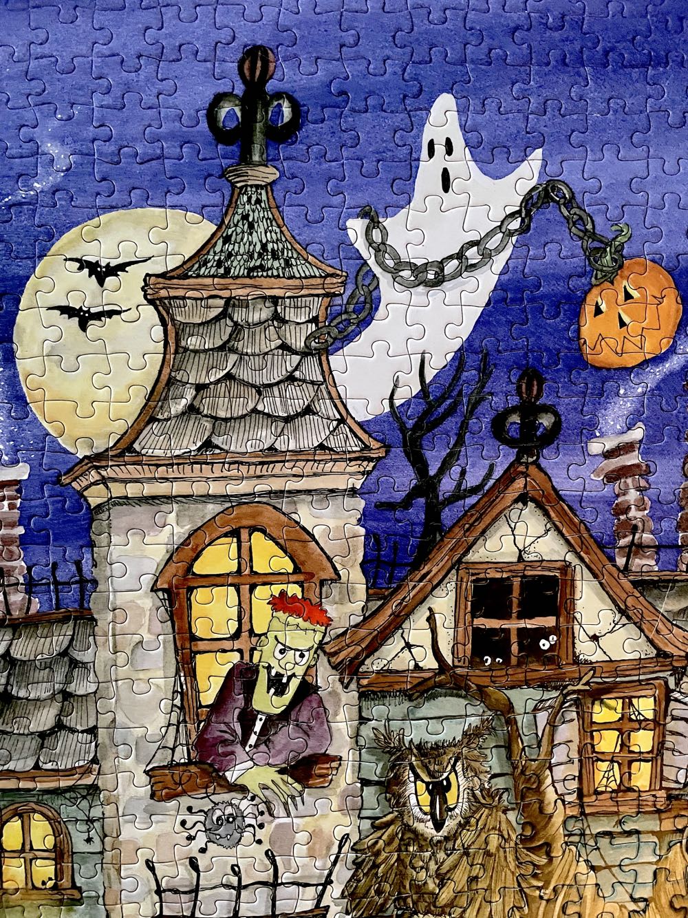 Haunted House - Vermont Christmas Company puzzle collectible [Barcode 871241009806] - Main Image 3