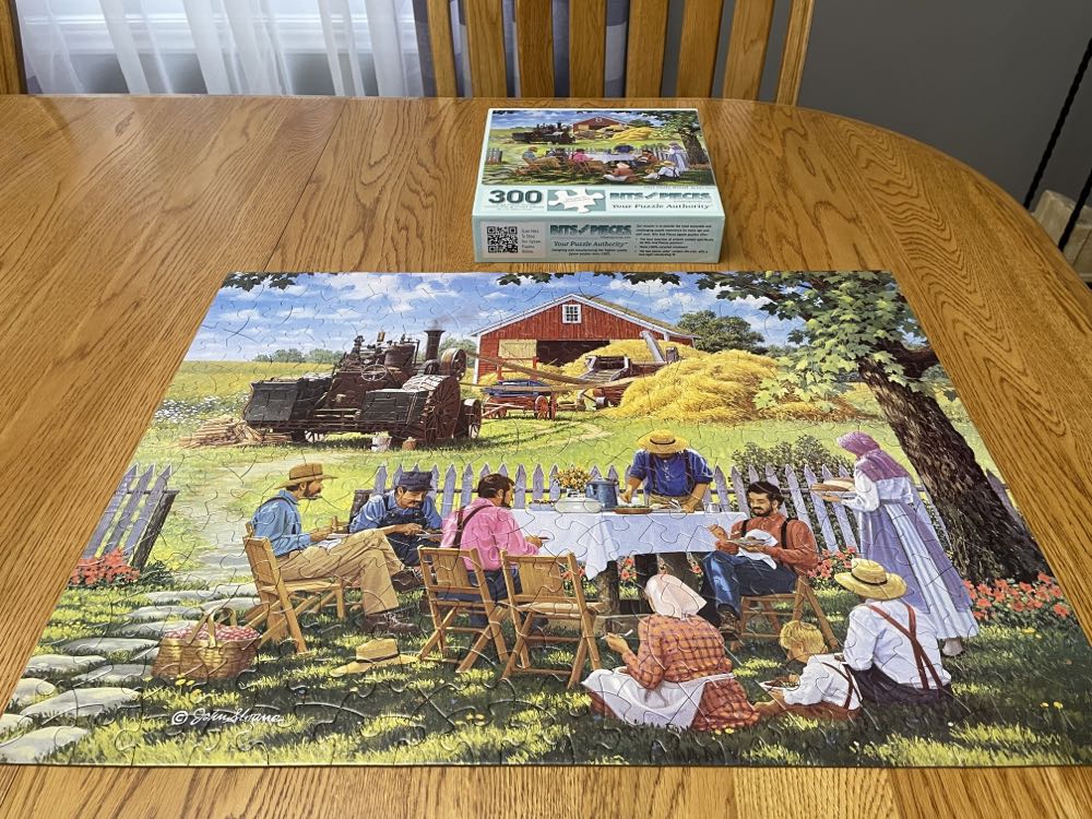 Our Daily Bread - Bits And Pieces puzzle collectible [Barcode 192949036339] - Main Image 2