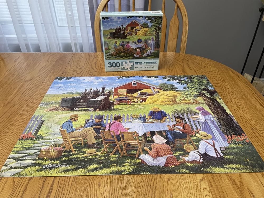 Our Daily Bread - Bits And Pieces puzzle collectible [Barcode 192949036339] - Main Image 3