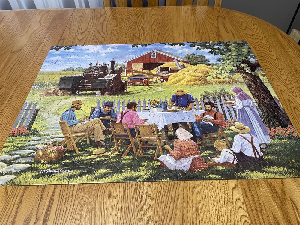 Our Daily Bread - Bits And Pieces puzzle collectible [Barcode 192949036339] - Main Image 4