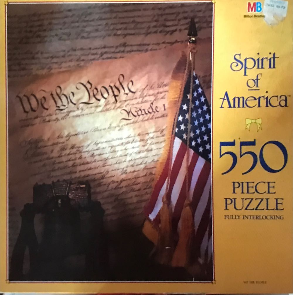 We The People - Milton Bradley puzzle collectible [Barcode 032244041730] - Main Image 1