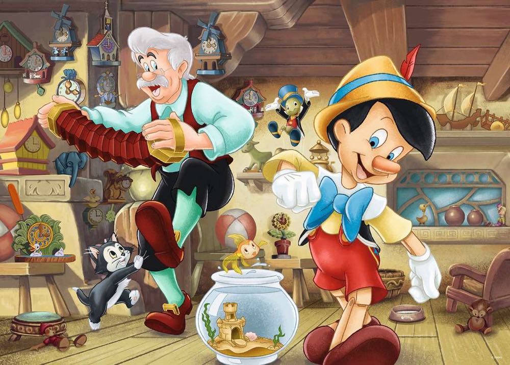 Pinocchio - Ravensburger puzzle collectible [Barcode 4005556167364] - Main Image 2