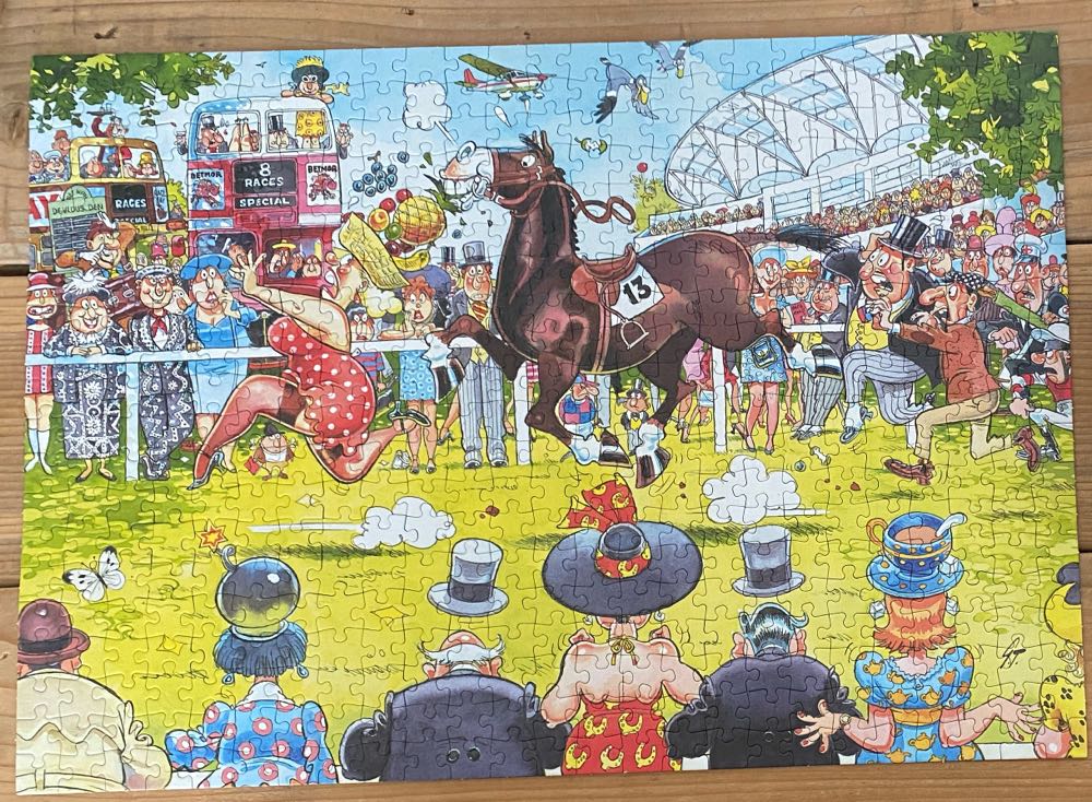 Wasgij Original 15 Run Like The Wind - Jumbo puzzle collectible [Barcode 8710126815205] - Main Image 2