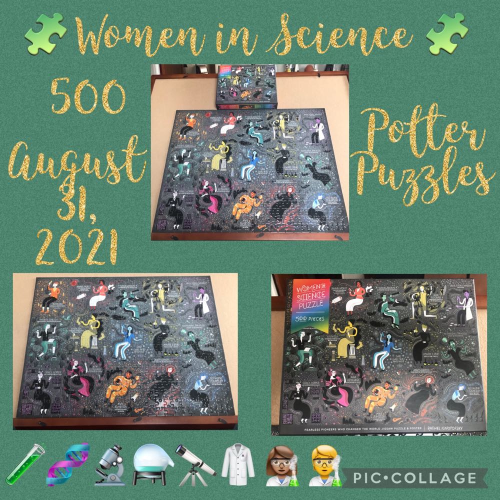 Women In Science - Potter Puzzles puzzle collectible [Barcode 9780525573029] - Main Image 4