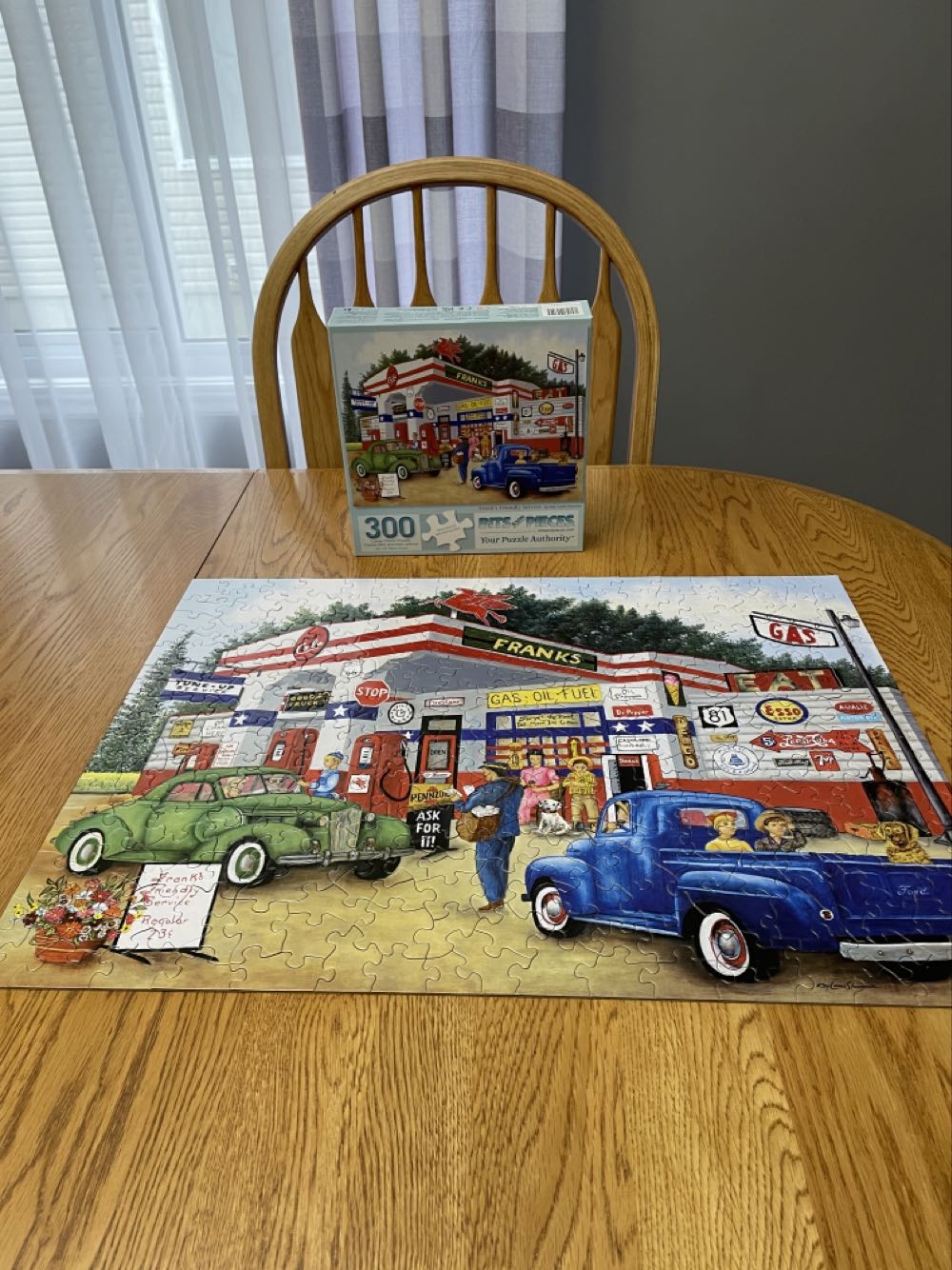 Frank’s Friendly Service Teresa Lilly  - Bits And Pieces puzzle collectible [Barcode 192949013545] - Main Image 3