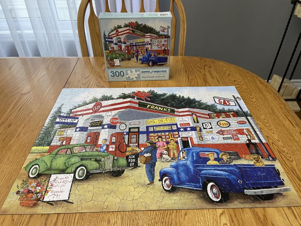 Frank’s Friendly Service Teresa Lilly  - Bits And Pieces puzzle collectible [Barcode 192949013545] - Main Image 4