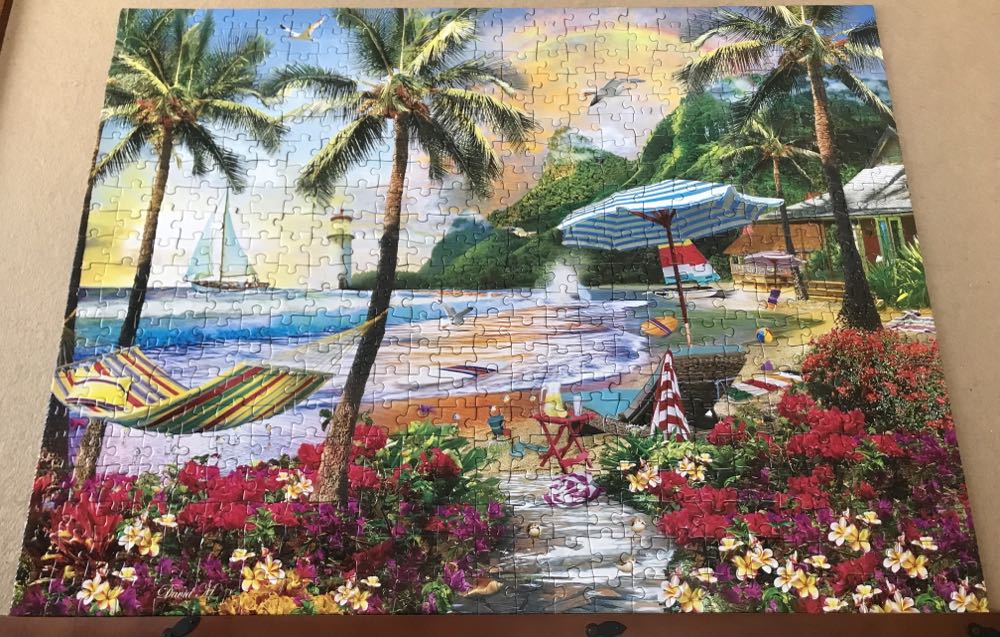 Paradise Beach: Hawaiian Life - MasterPieces puzzle collectible [Barcode 705988321177] - Main Image 2