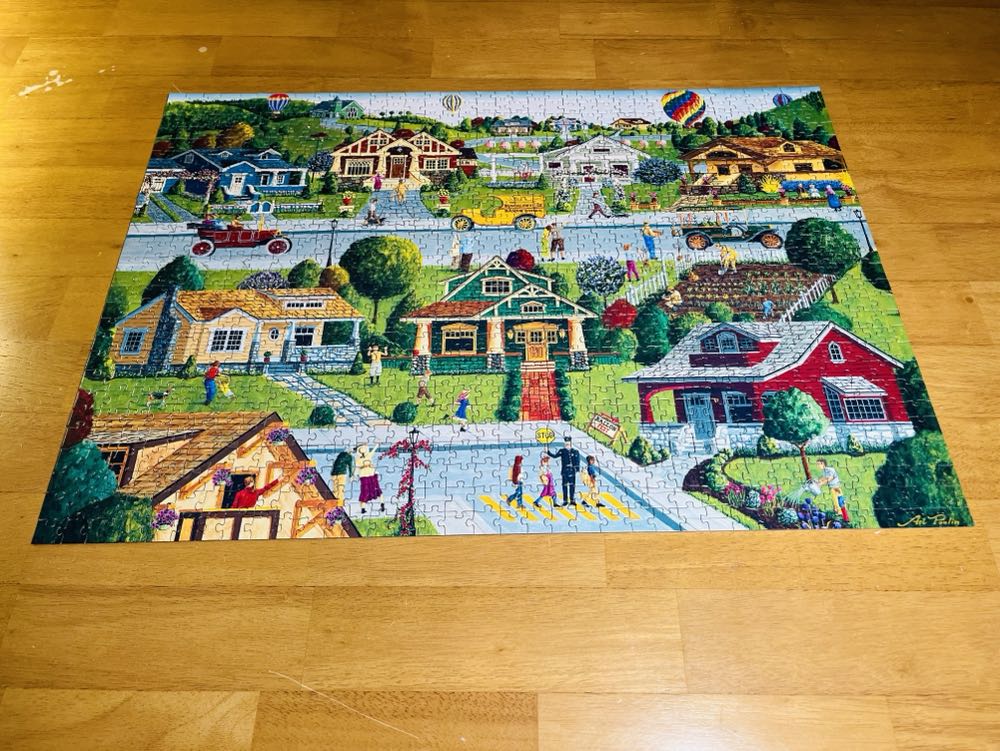 Bungalowville - Master Pieces puzzle collectible [Barcode 705988718243] - Main Image 2
