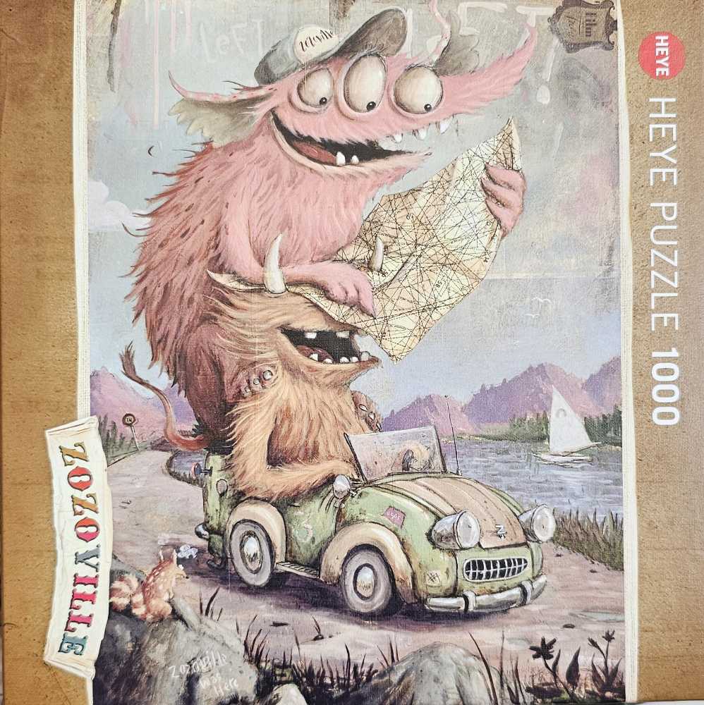Zozoville : Road Trippin’ - HEYE puzzle collectible [Barcode 4001689000462] - Main Image 4