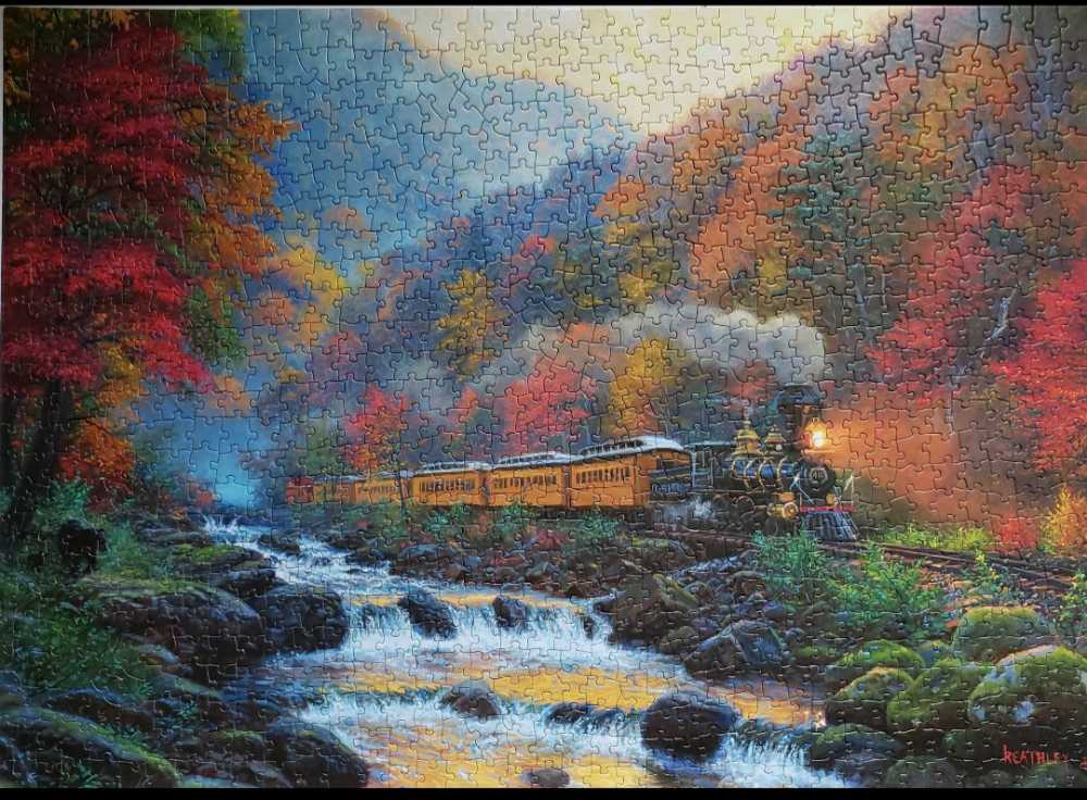 Smoky Train  puzzle collectible [Barcode 625012802291] - Main Image 2