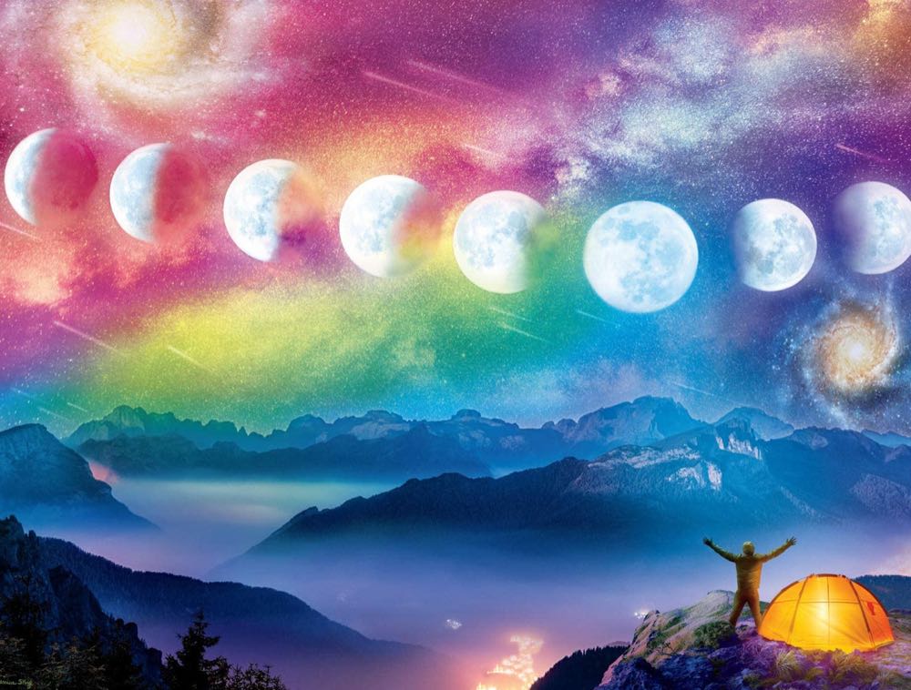 Moon Cycle 💎 - Buffalo puzzle collectible [Barcode 079346175017] - Main Image 2