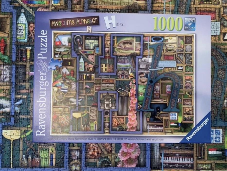 Awesome Alphabet H (1) - Ravensburger puzzle collectible [Barcode 4005556168767] - Main Image 4