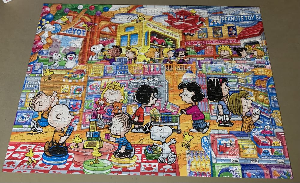 EPO-06-062: Peanuts Toy Shop - Epoch puzzle collectible [Barcode 4977389060627] - Main Image 2