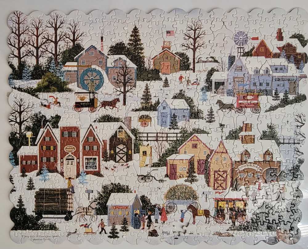 Evergreen’s Of Lancaster County - 772, 1/18/25 -  Ceaco puzzle collectible [Barcode 021081011228] - Main Image 2