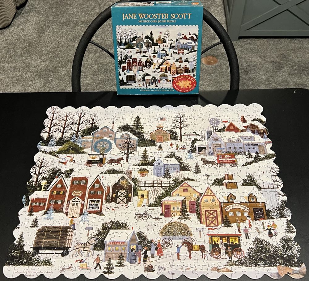 Evergreen’s Of Lancaster County - 772, 1/18/25 -  Ceaco puzzle collectible [Barcode 021081011228] - Main Image 3