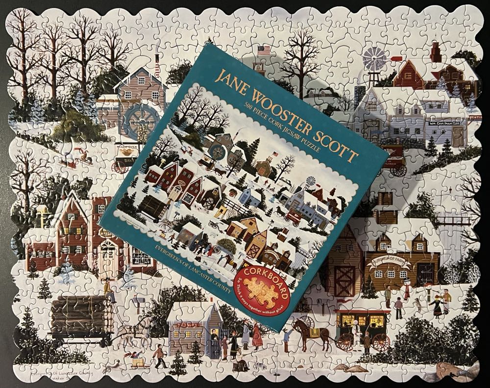 Evergreen’s Of Lancaster County - 772, 1/18/25 -  Ceaco puzzle collectible [Barcode 021081011228] - Main Image 4