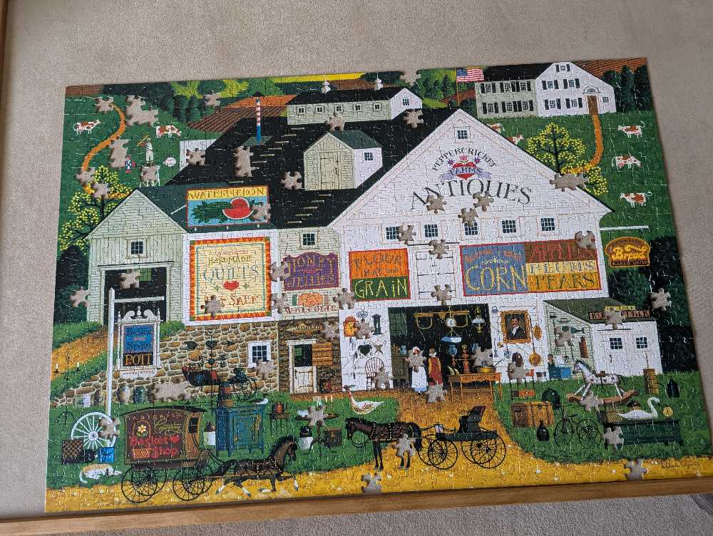 Peppercricket Farms - Buffalo puzzle collectible [Barcode 079346115433] - Main Image 4
