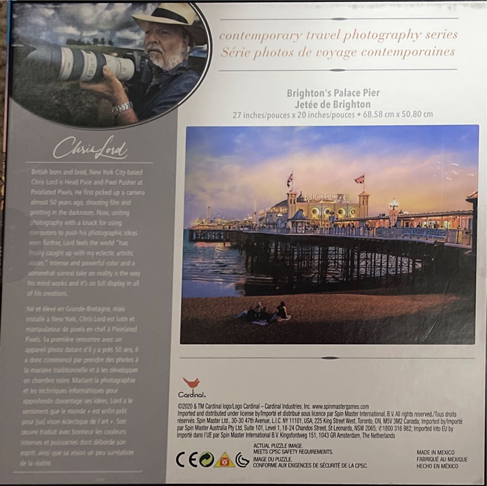 Brightons Palace Pier - Cardinal puzzle collectible [Barcode 778988330357] - Main Image 2