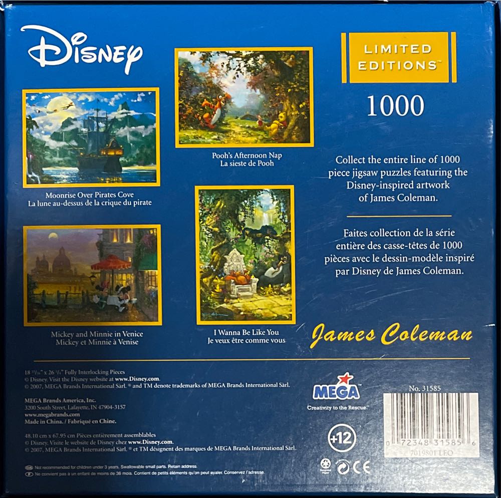 Pinocchio - Ceaco puzzle collectible [Barcode 072348315856] - Main Image 2