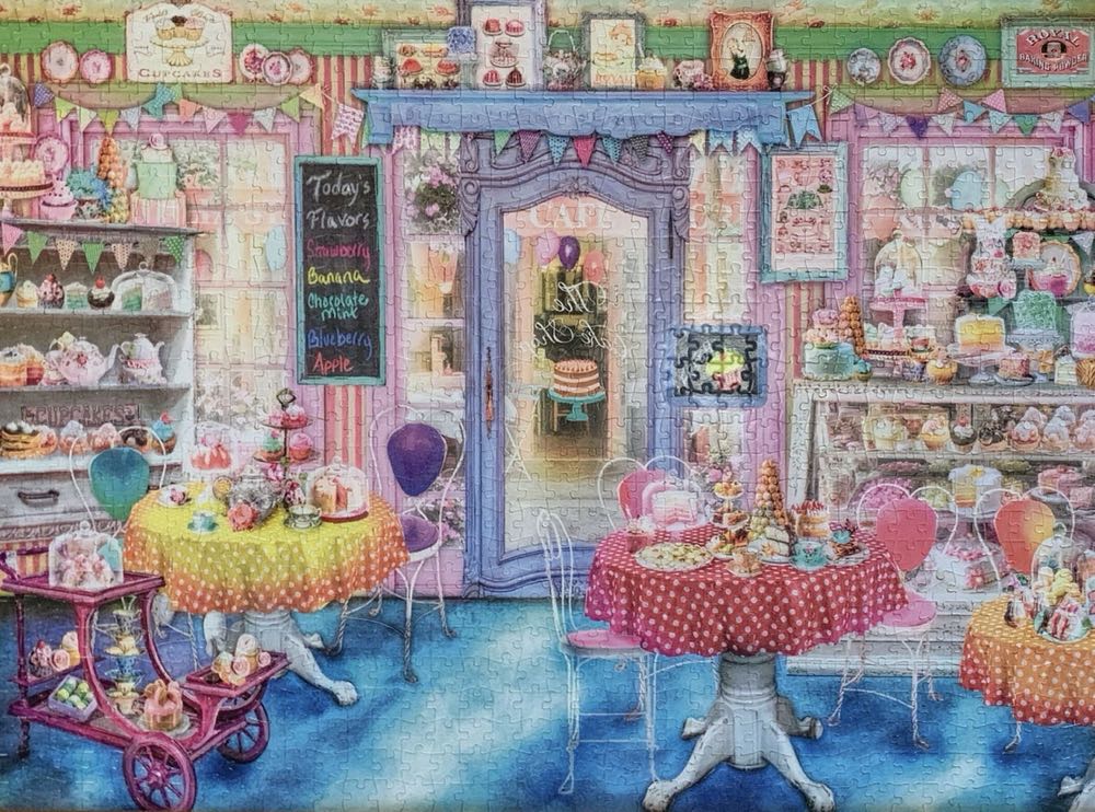 Vintage Cake Shop✅ - Buffalo puzzle collectible - Main Image 2