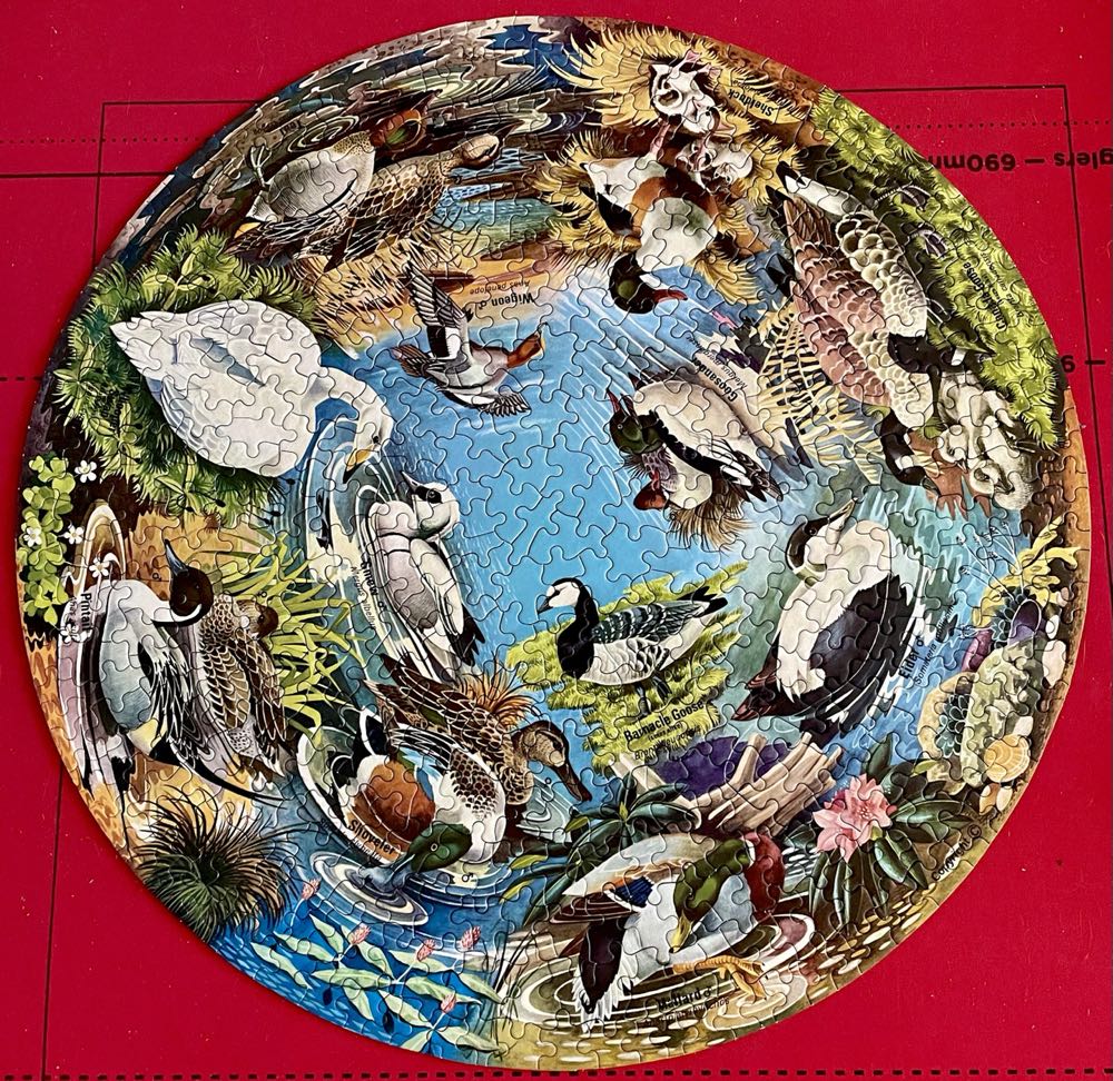 Wildfowl - Waddingtons puzzle collectible [Barcode 5011634059314] - Main Image 2