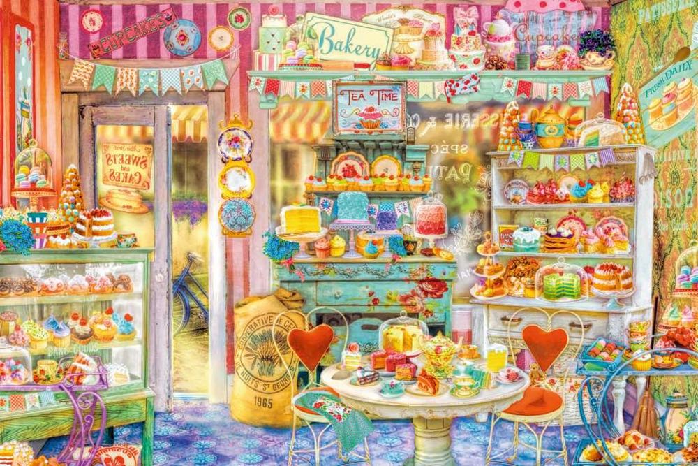 Teatime Treats: Sweet Delights (SOLD) - Ravensburger puzzle collectible [Barcode 4005556140800] - Main Image 2