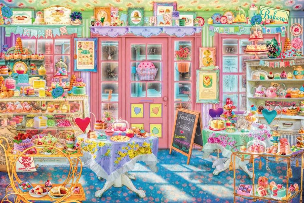 Teatime Treats: Sweet Delights (SOLD) - Ravensburger puzzle collectible [Barcode 4005556140800] - Main Image 3