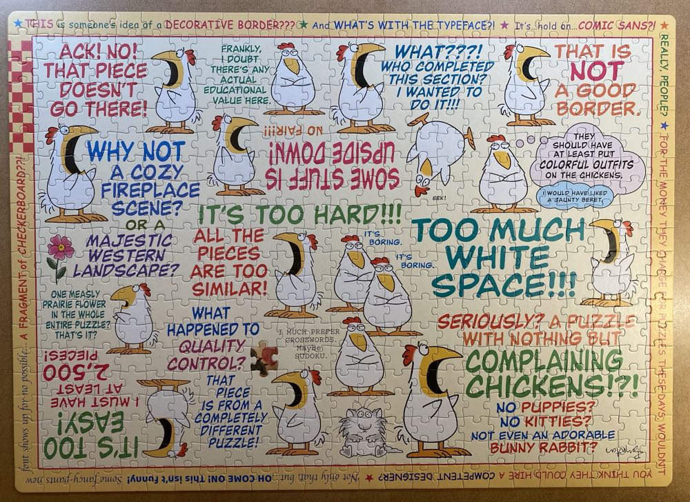 Puzzle Complaints - Workman puzzle collectible [Barcode 9781523514786] - Main Image 2