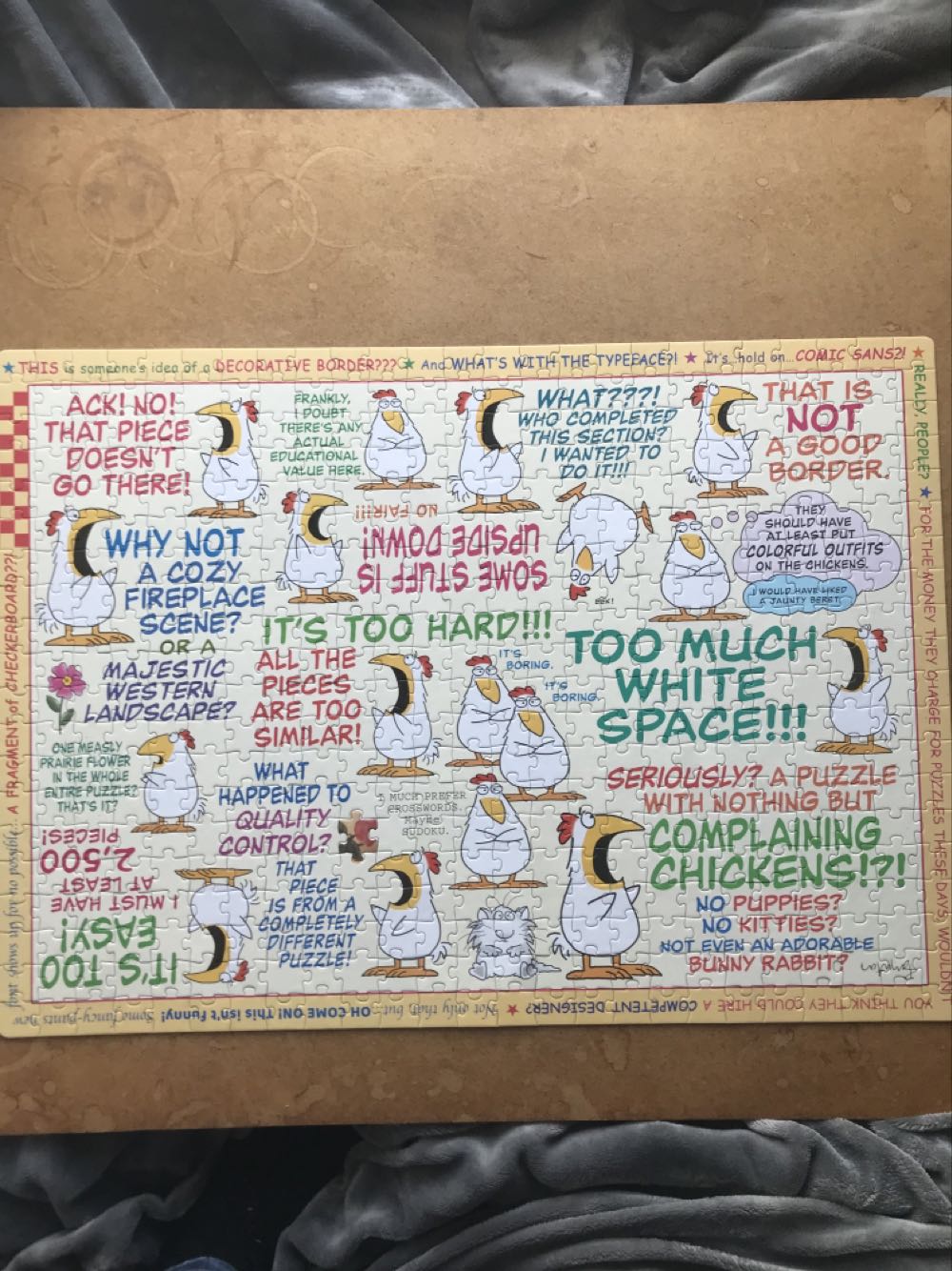 Puzzle Complaints - Workman puzzle collectible [Barcode 9781523514786] - Main Image 3