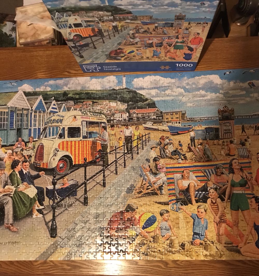Seaside Nostalgia - Corner Piece 🇬🇧 puzzle collectible [Barcode 5052089293168] - Main Image 2