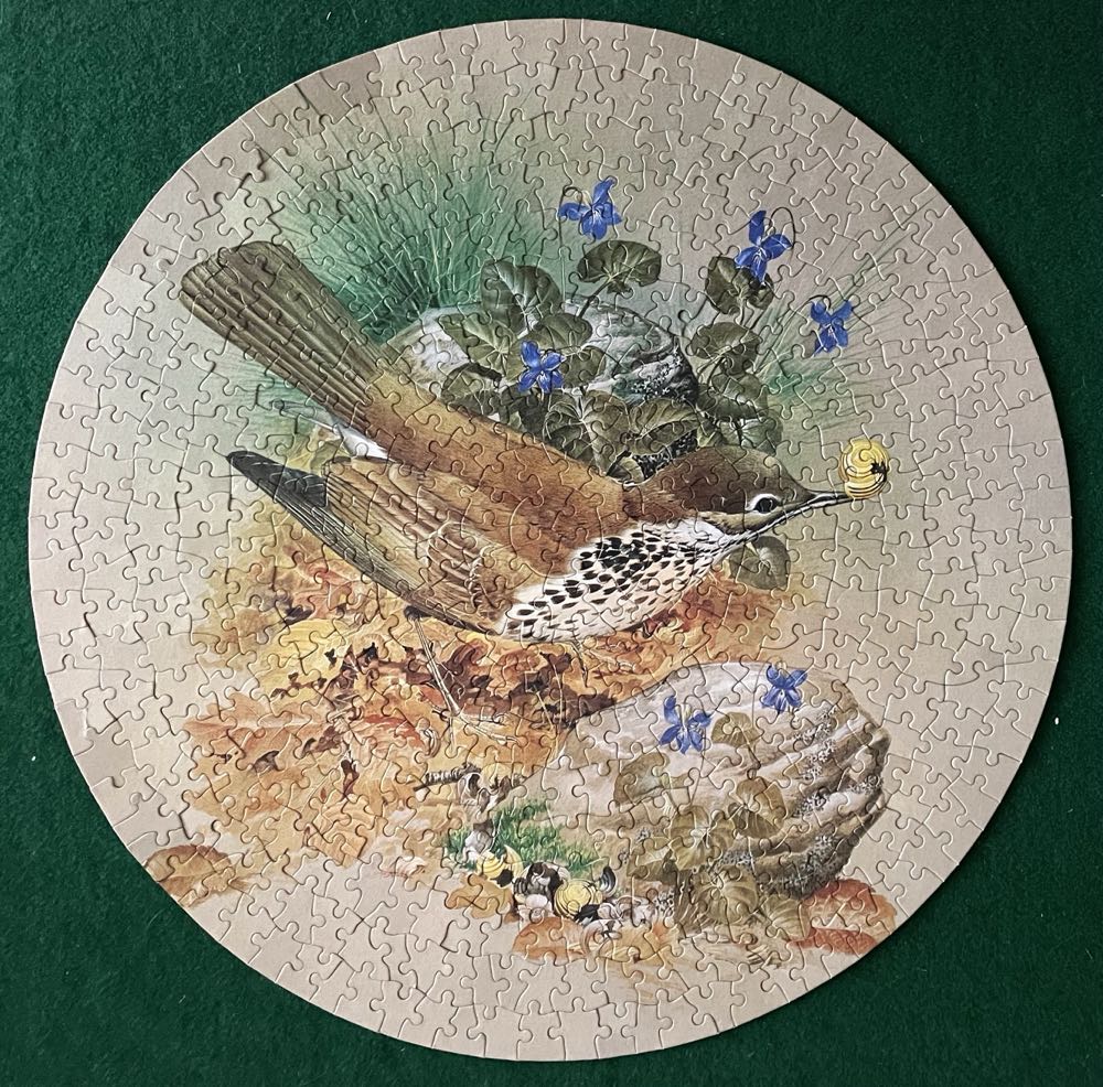 Rhapsody - Thrush - Milton Bradley (MB) 🇺🇸 puzzle collectible - Main Image 2