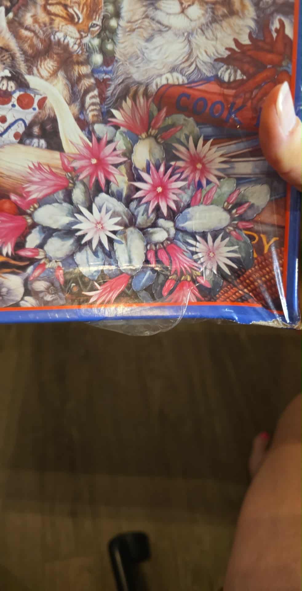 Kitchen Cats-NIB-KIM* - White Mountain Puzzles puzzle collectible [Barcode 724819249107] - Main Image 4