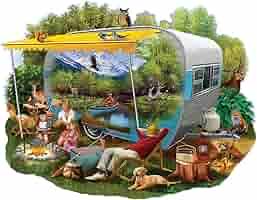 *Camping Trip*** - Bits And Pieces puzzle collectible [Barcode 704812408992] - Main Image 2