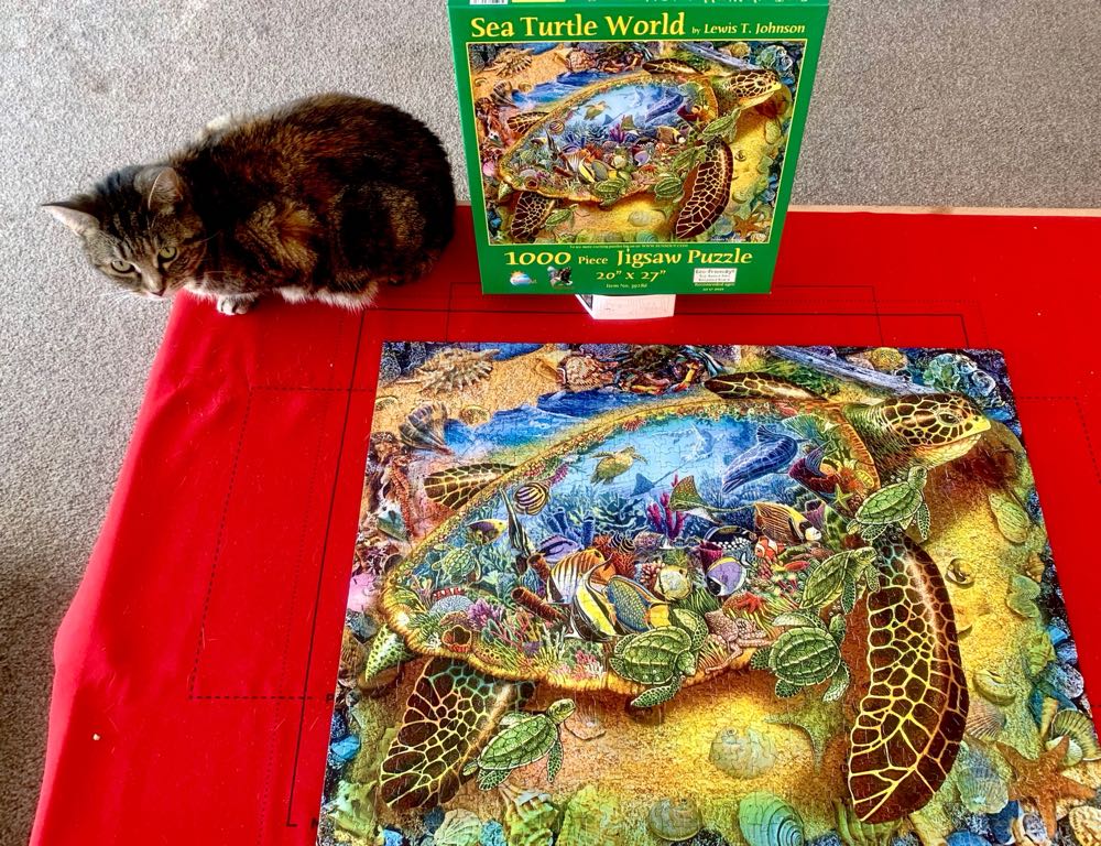Sea Turtle World - SUNSOUT INC puzzle collectible [Barcode 796780392861] - Main Image 3