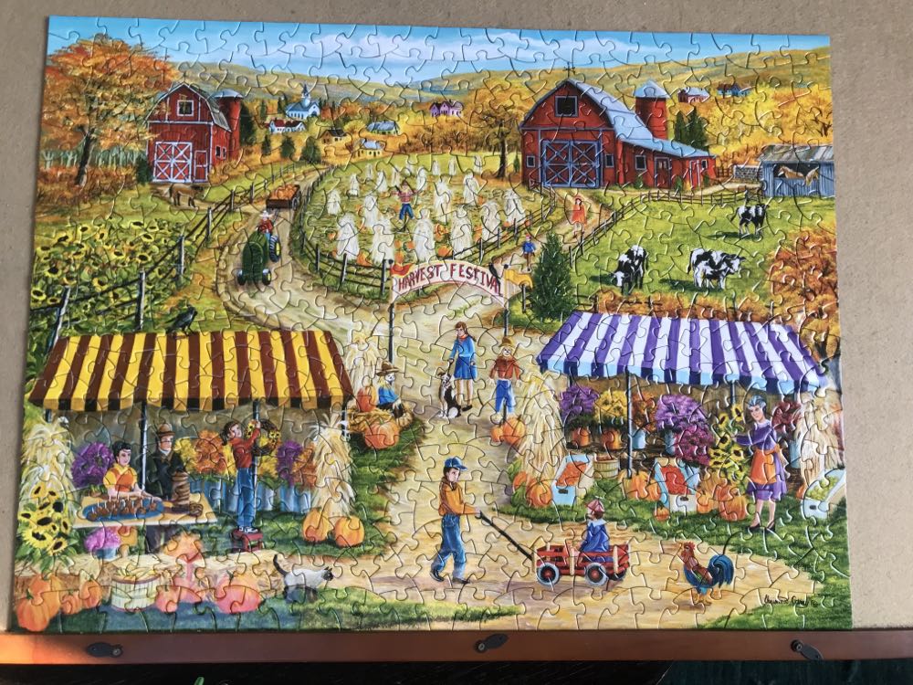 Terrie’s Fall Festival.  Cheryl  - Bits & Pieces 🇺🇸 puzzle collectible [Barcode 192949053091] - Main Image 2