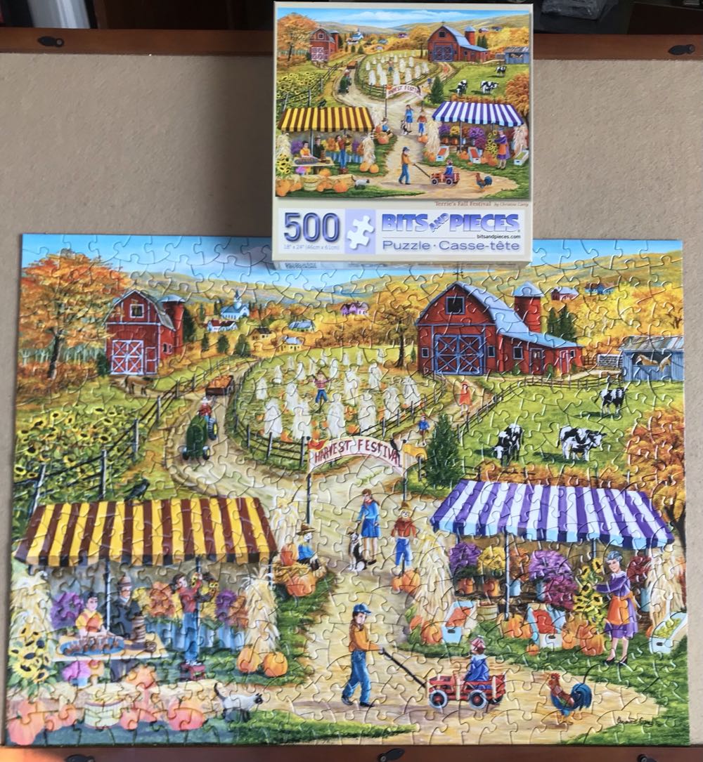 Terrie’s Fall Festival.  Cheryl  - Bits & Pieces 🇺🇸 puzzle collectible [Barcode 192949053091] - Main Image 3